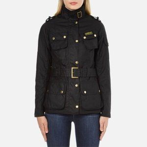Barbour International Jacket Cotton Belted